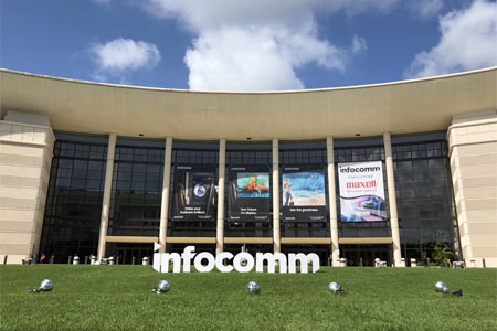 美国InfoComm展|元亨媒体建筑展位吸睛聚客